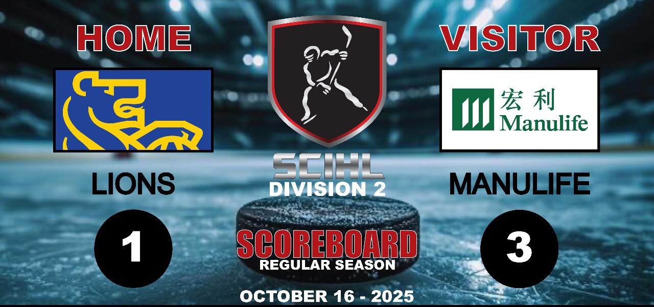 SCIHL - Division 2 - week 1